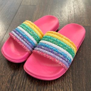 Hatley size 10 rainbow sandal